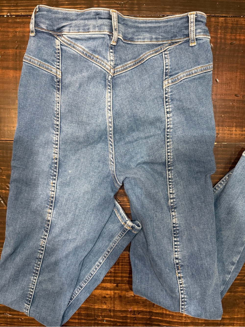 We the Free Classic High-Waist Blue Women's Jeans